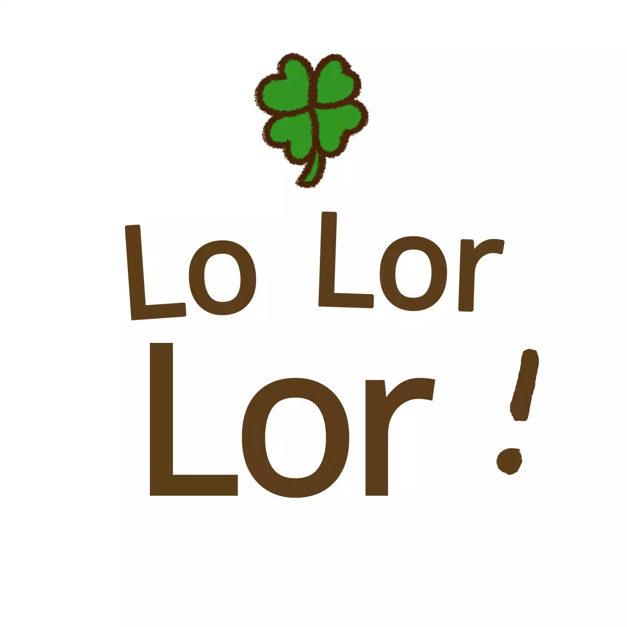 Concetto di calligrafia con parole di incoraggiamento