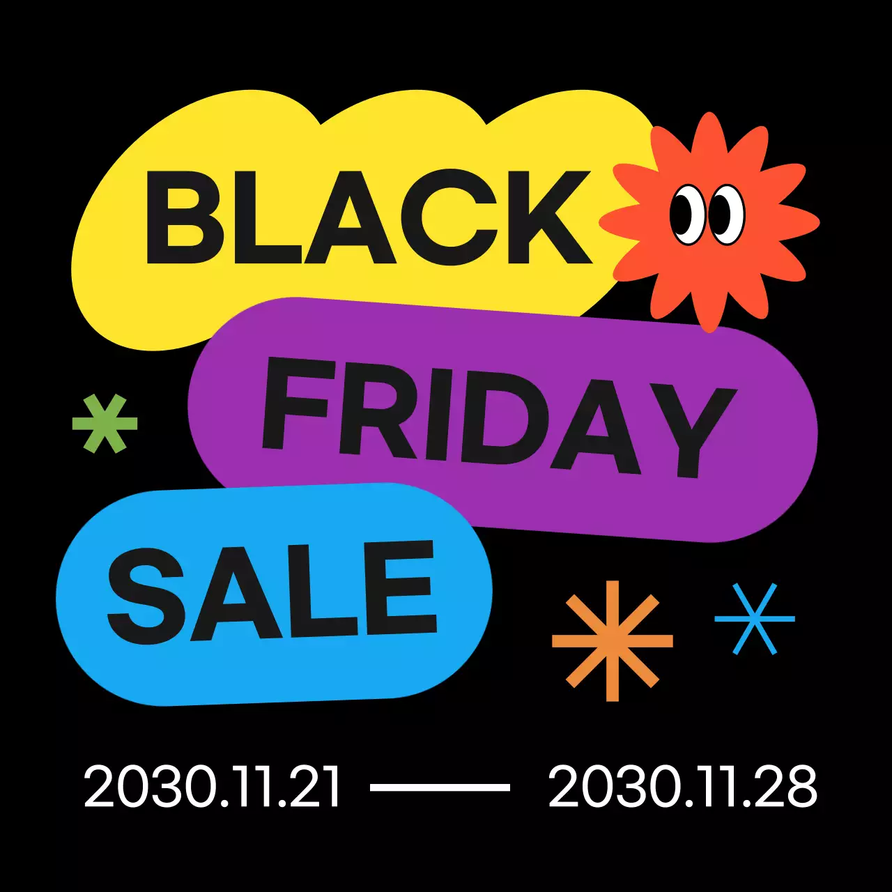 블랙프라이데이 이벤트 행사 SNS