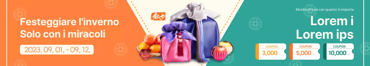 Prenotate in anticipo il vostro set di regali per Chuseok con un concetto luminoso e allegro