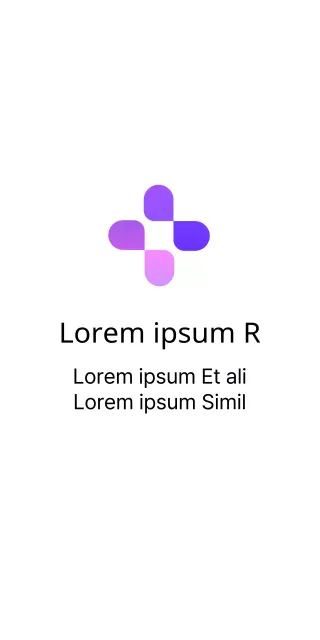 Association de santé douce et délicate avec des illustrations roses et violettes