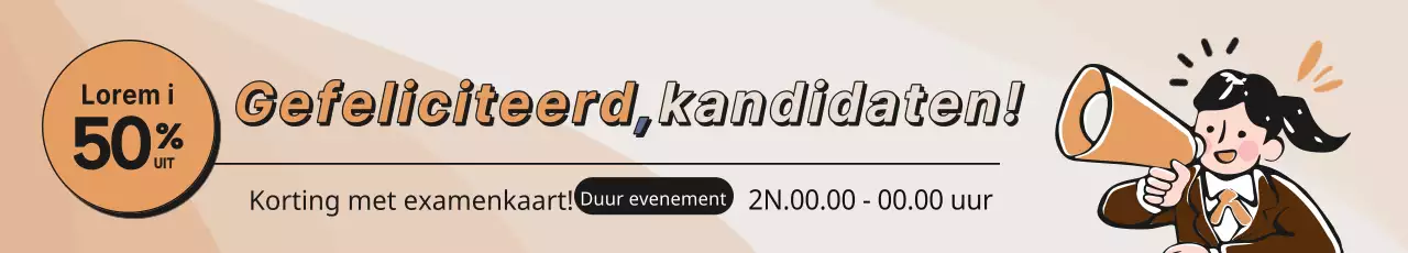 Een gids voor SATs-evenementen in bruin en beige