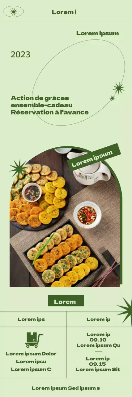 Promouvoir les pré-réservations pour un concept simple d'assortiment de produits faits à la main