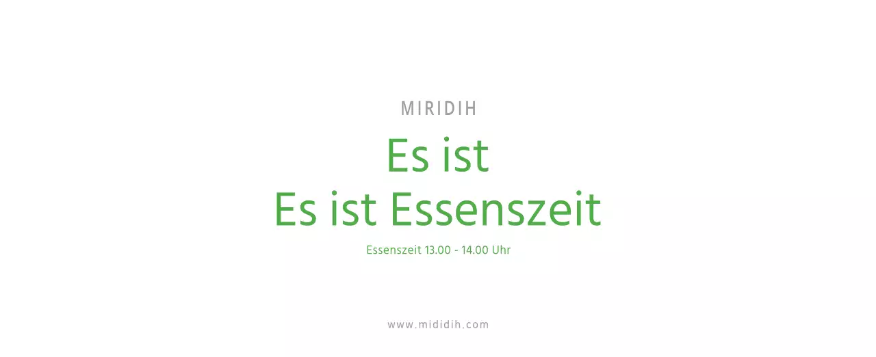 Niedlich illustrierter grüner Tischkalender mit Familienthemen