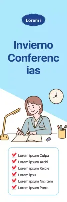 Promocione ofertas especiales con un fondo azul claro y blanco para un aspecto limpio