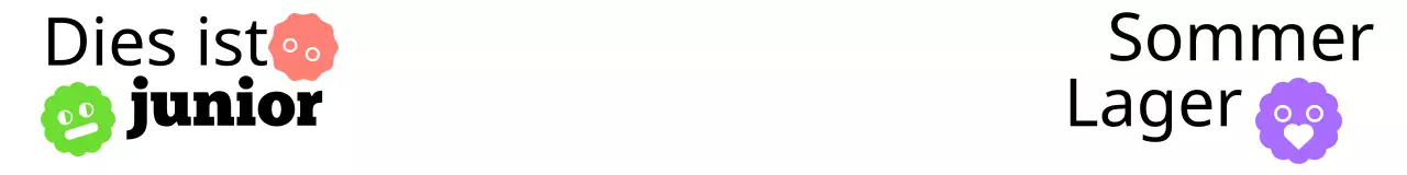 Ein lehrreiches englisches Sommercamp mit niedlichen Illustrationen