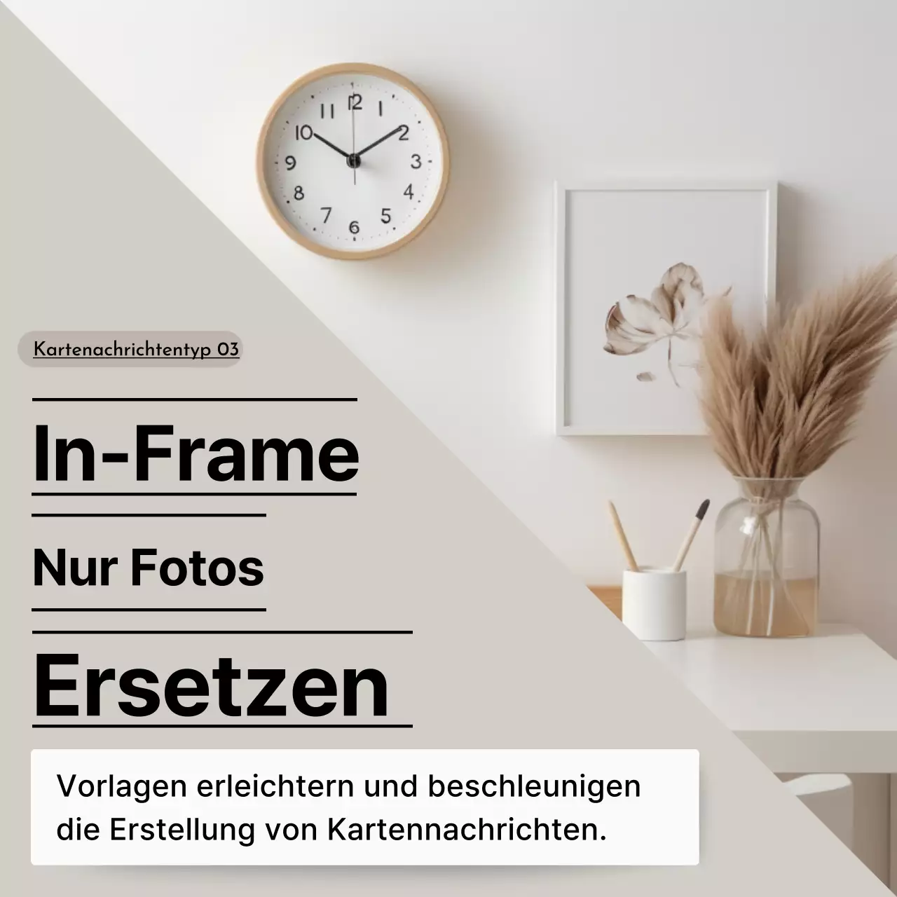 Einfache grün-weiße Fotokulisse Rahmenvorschlag