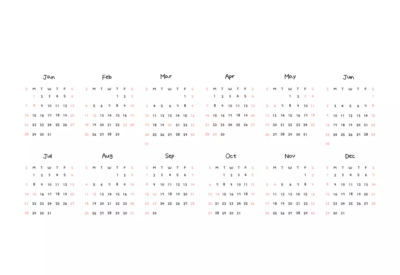 カラフルで可愛い若いサラリーマンのイラスト