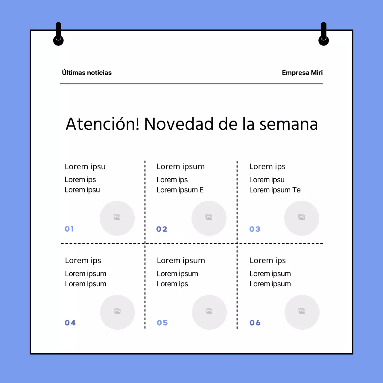 Informe del boletín Blue's Simple Marketing