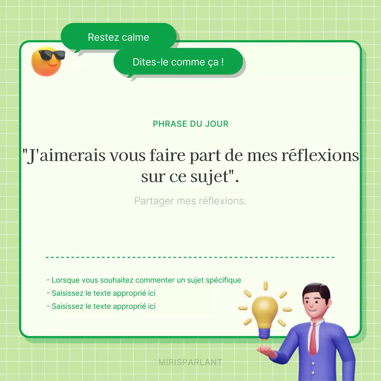 L'anglais moderne des affaires en vert