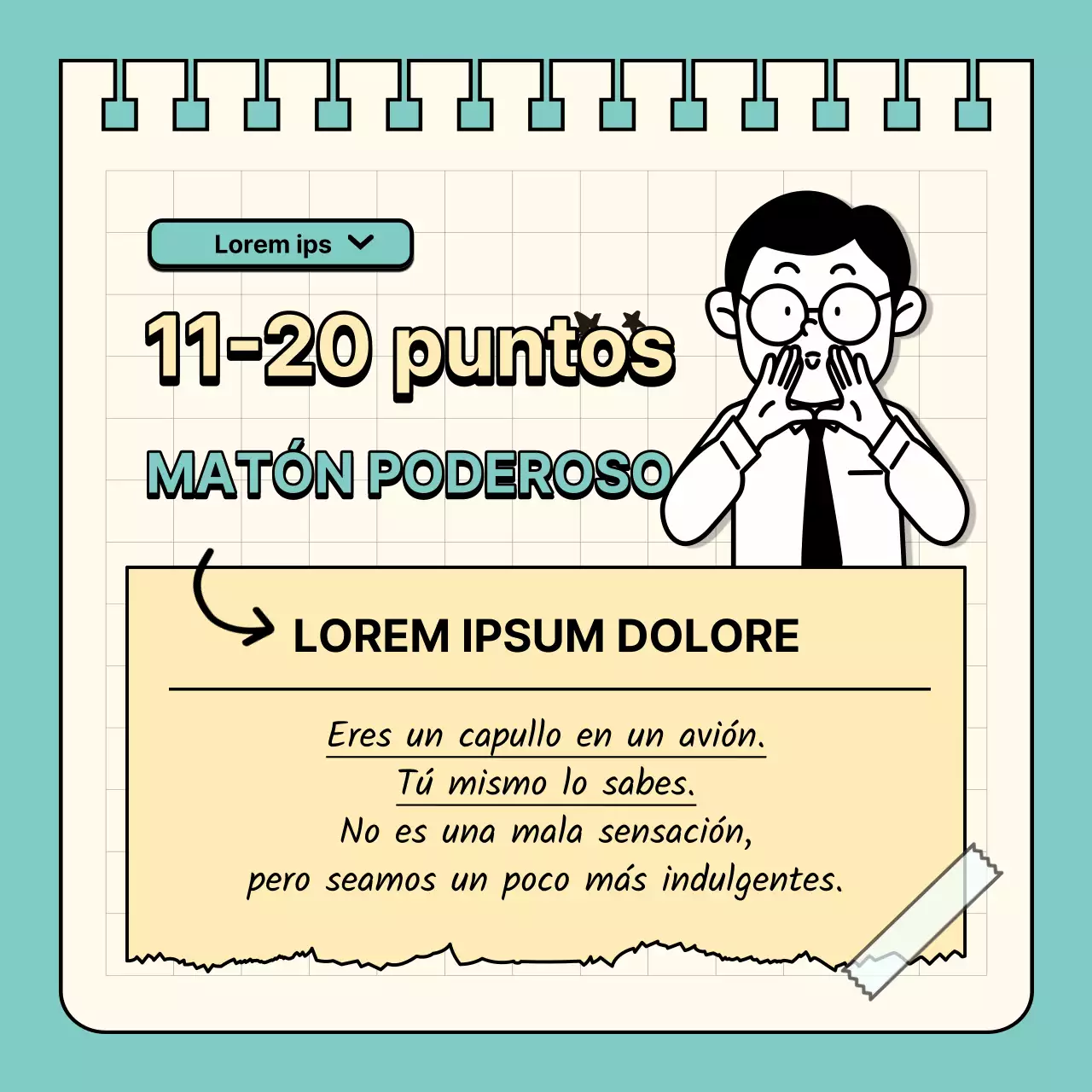 Una simple prueba de nivel goofy en menta y amarillo @simplegoofy