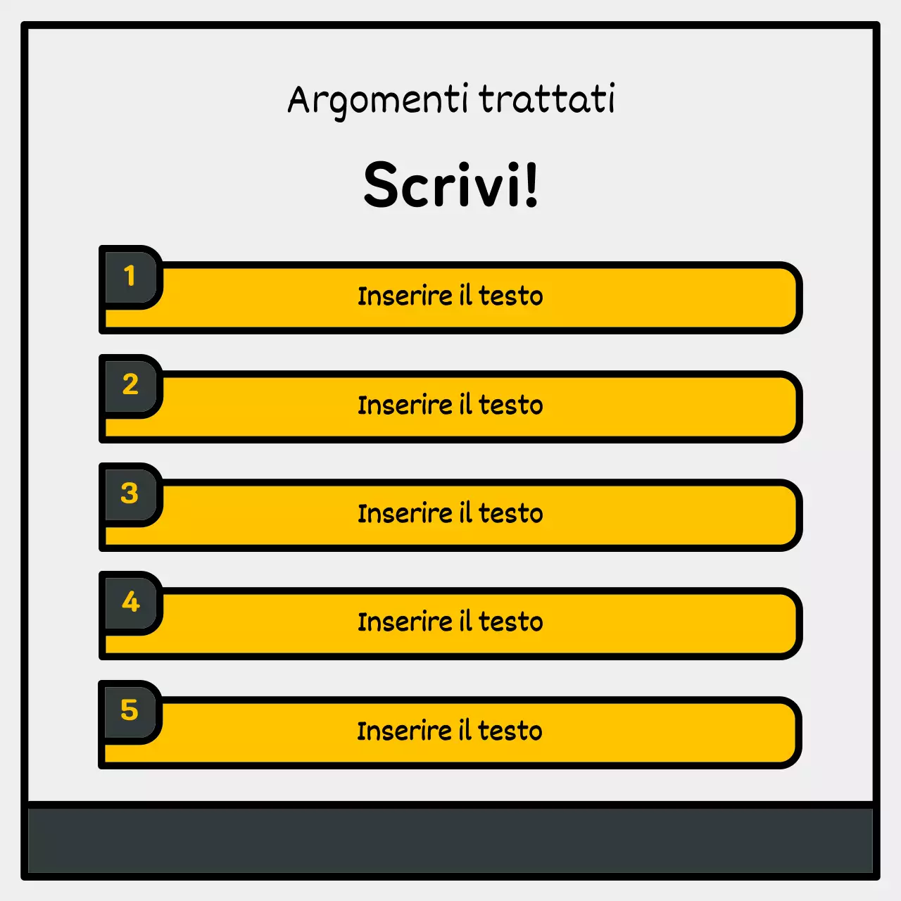 Illustrazione essenziale e simpatica con accenti blu, rossi e gialli