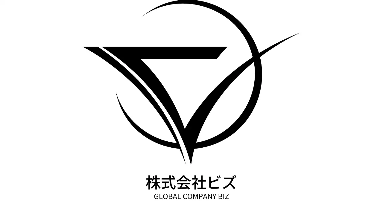 シンプルなフォントレイアウトと大胆なロゴプレイでポイントをつけた企業ビジネス。