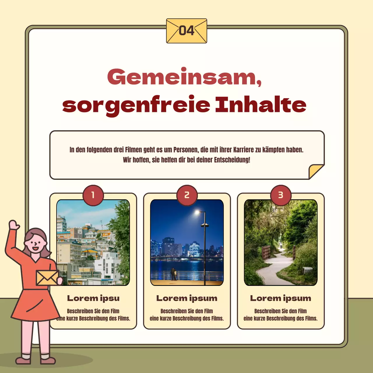 Eine einfache gelbe und khakifarbene Notrufsäule