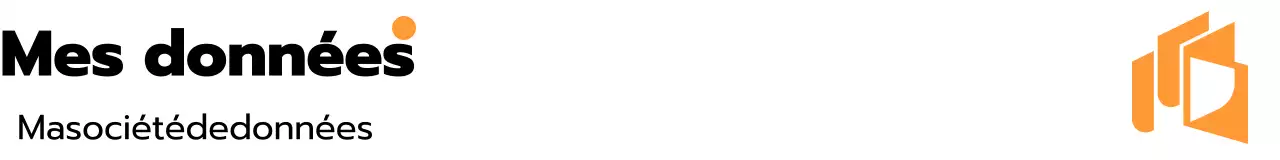 Logo simple d'une entreprise de technologie de couleur orange