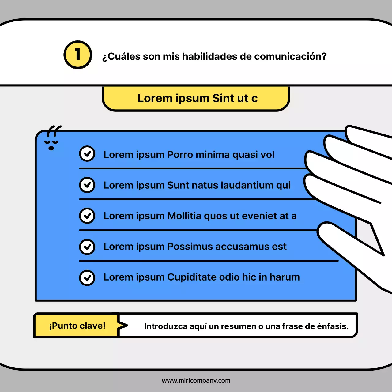 Simpáticas formas de personajes en tarjetas conceptuales naranjas y azulesNoticias Kit