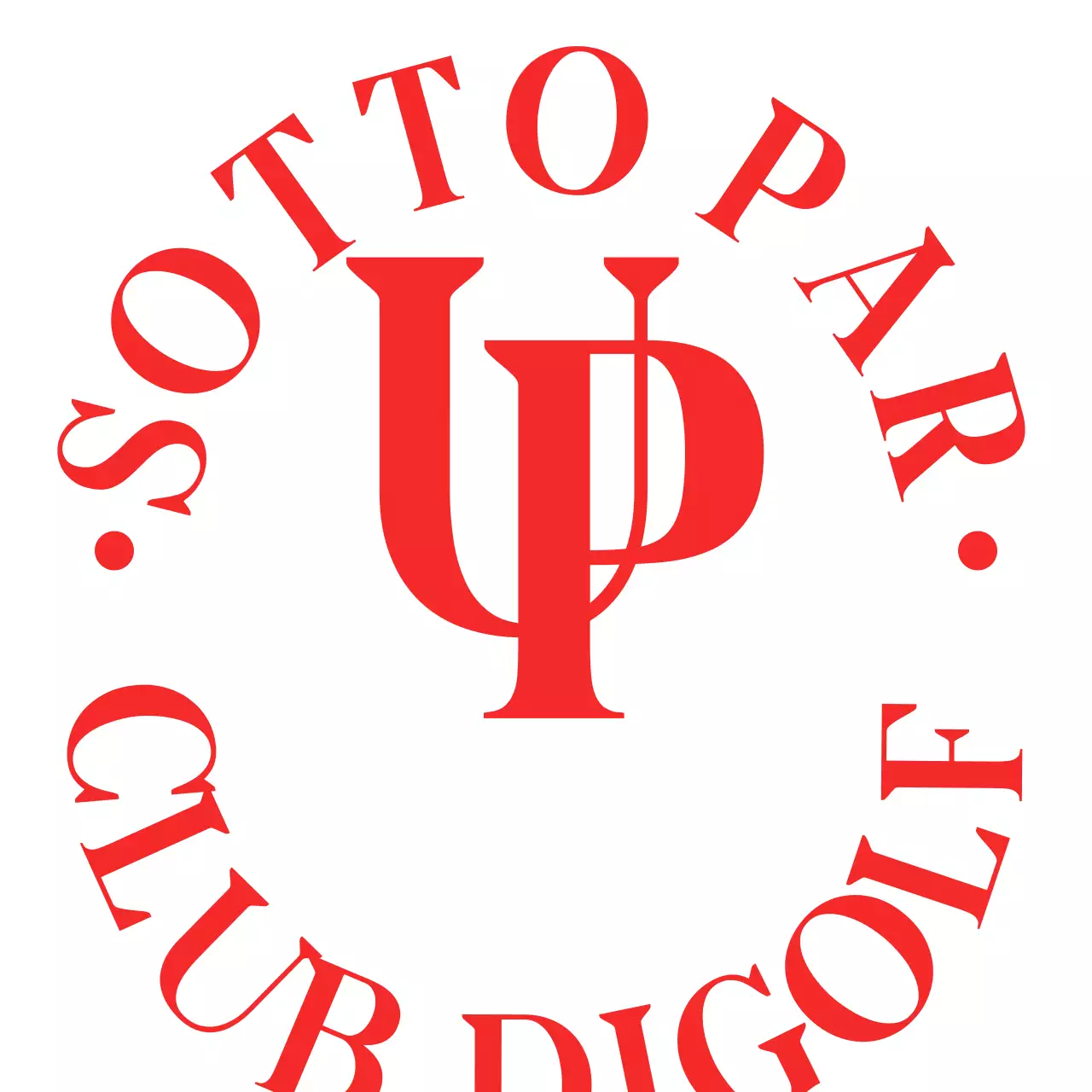 Un design audace ed elegante di palline da golf con accenti rossi