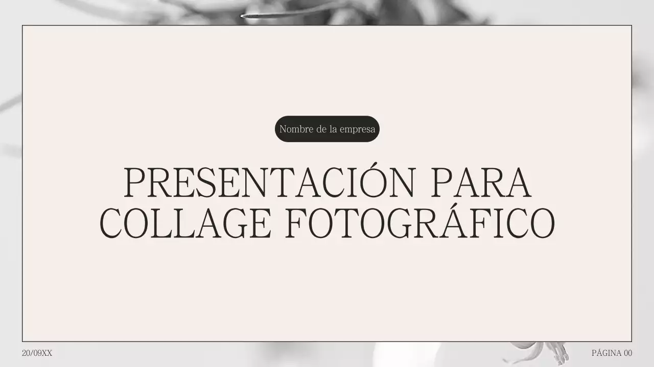 Propuesta de collage fotográfico sencillo en jorobado