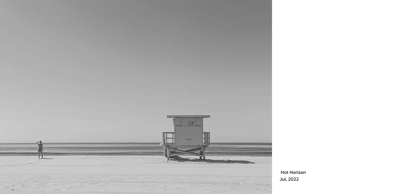 すっきりとした都会的な雰囲気のフォトカレンダー