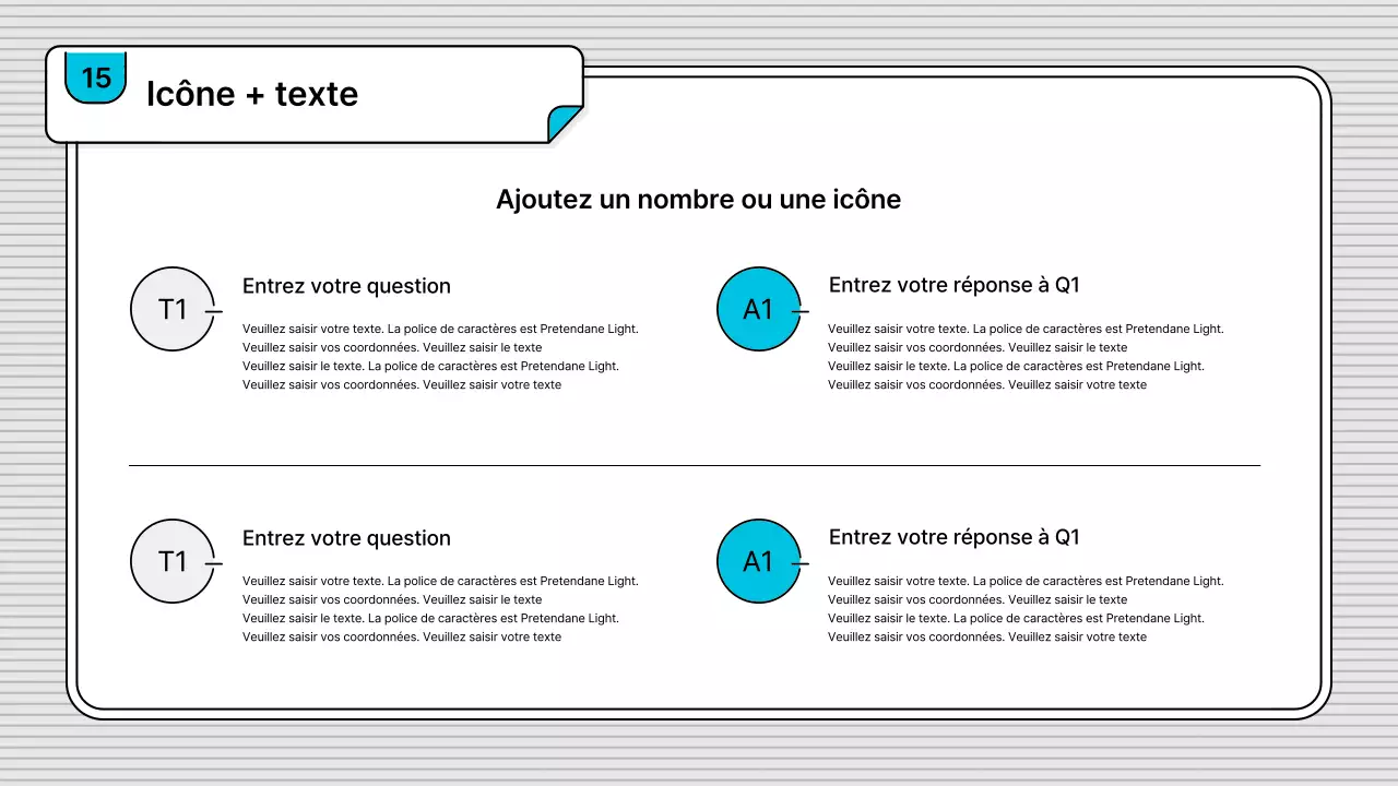 Le style d'illustration de base de Blue, facile à éditer, pour les entreprises