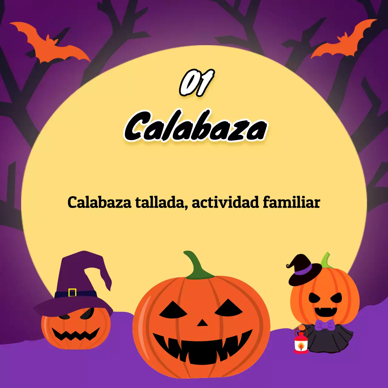 Presentamos la decoración de Halloween Fantasía en naranja y negro