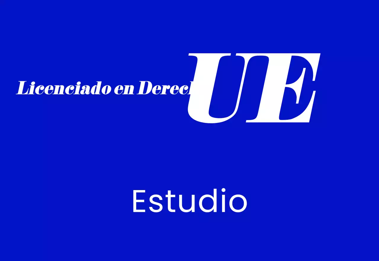 Sencillo rótulo de tienda con texto Blue Studio en azul y blanco y fondo monocromo.