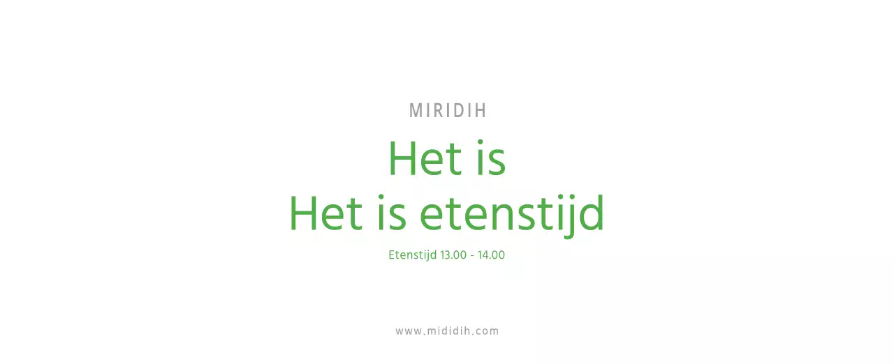 Schattige geïllustreerde groene bureaukalender met familiethema