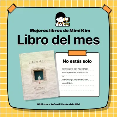 Promueva las recomendaciones de libros infantiles con un tema de resaltado de texto manuscrito en amarillo y turquesa V2