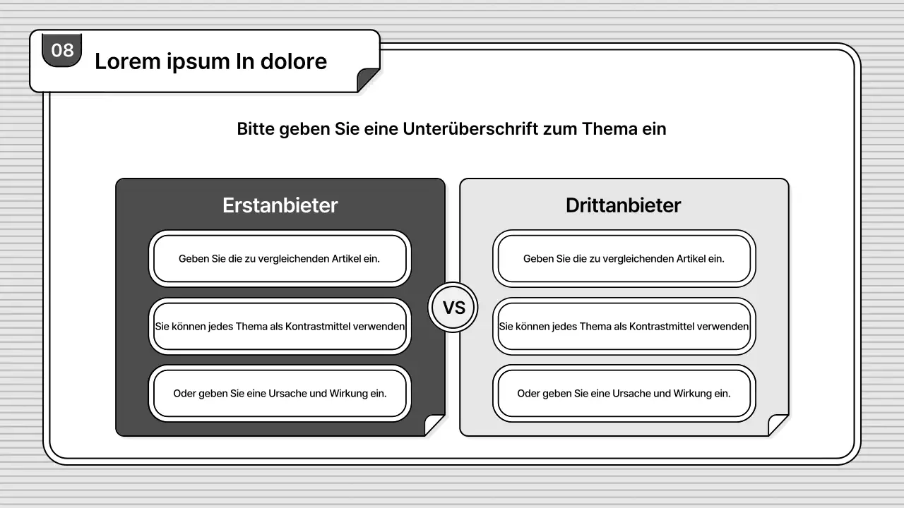 Schwarz und weiß, leicht zu bearbeiten, einfacher Business-Illustrationsstil