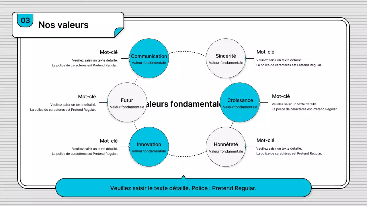 Le style d'illustration de base de Blue, facile à éditer, pour les entreprises