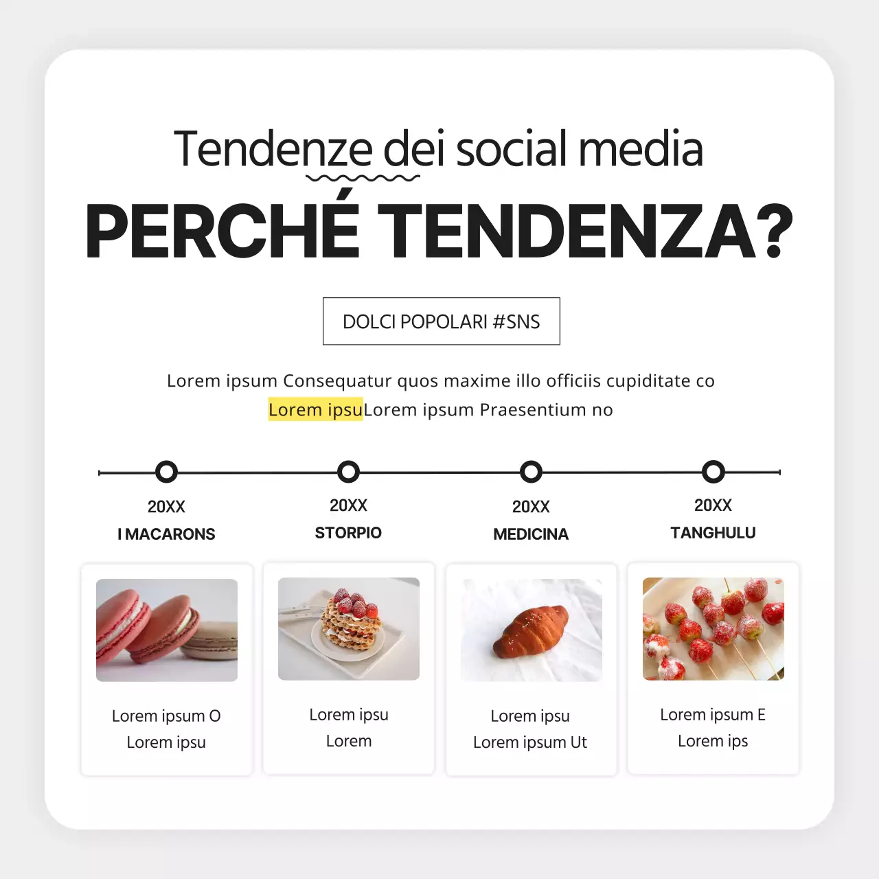 Rapporto di newsletter di marketing semplice e grigio