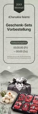 Weihnachtsgeschenke mit grünem, luxuriösem Touch