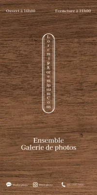 Conception d'un studio de photographie émotionnel avec des lignes rectangulaires blanches et arrondies