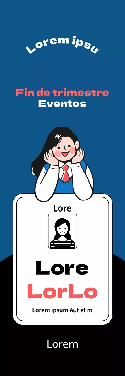 Promoción de descuentos para estudiantes con el concepto de tarjeta de estudiante azul y roja