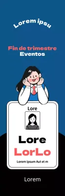 Promoción de descuentos para estudiantes con el concepto de tarjeta de estudiante azul y roja