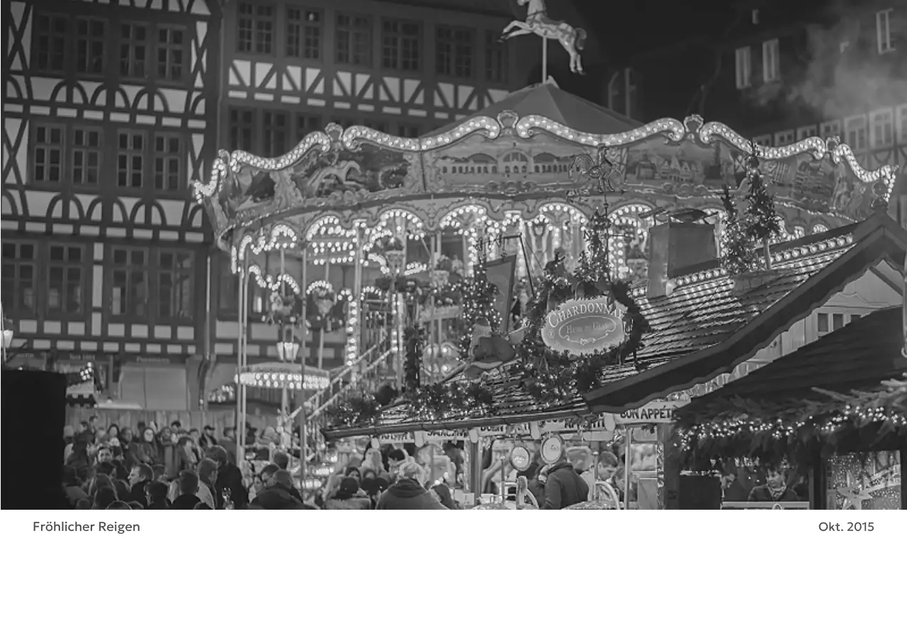 Ein Fotokalender mit klarem, urbanem Charakter