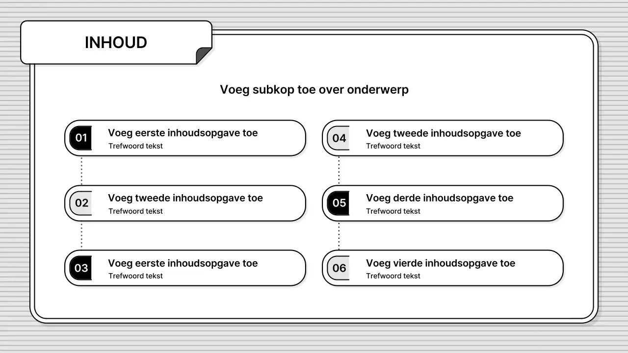 Zwart-wit, eenvoudig te bewerken, zakelijke basisillustratiestijl
