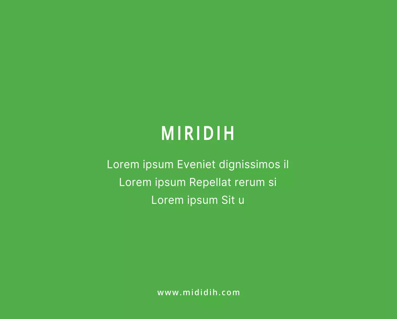 Calendrier de bureau illustré vert sur le thème de la famille