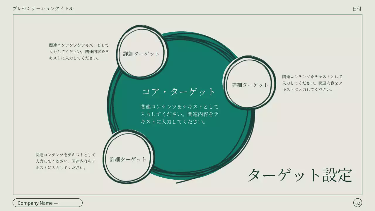 緑 シンプル 研修 プレゼンテーション