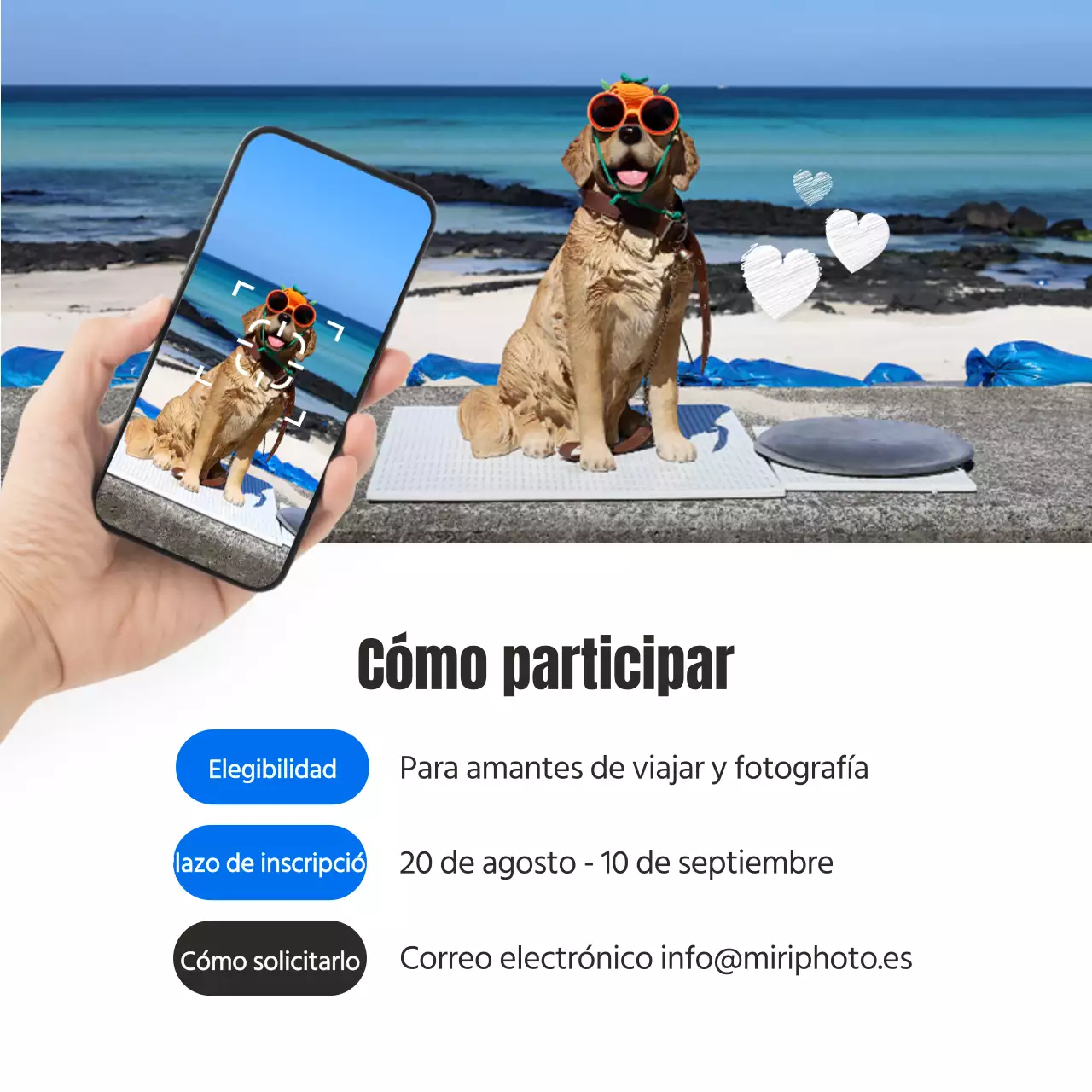 Promover el Concurso de Fotografía de Viajes Naturales del Azul