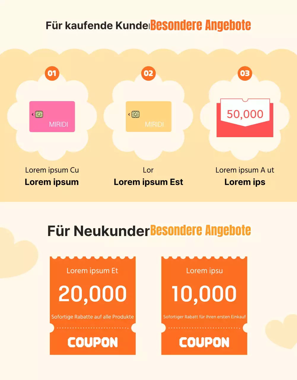 Schulanfangskollektion mit illustrierten Schulsachen auf gelbem Hintergrund