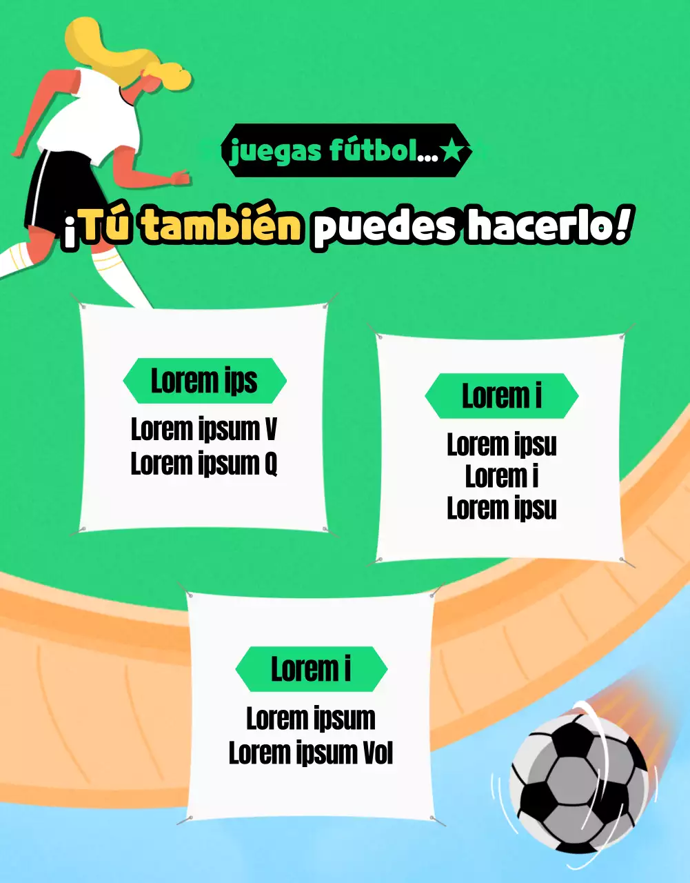 El fútbol femenino se viste de verde y amarillo