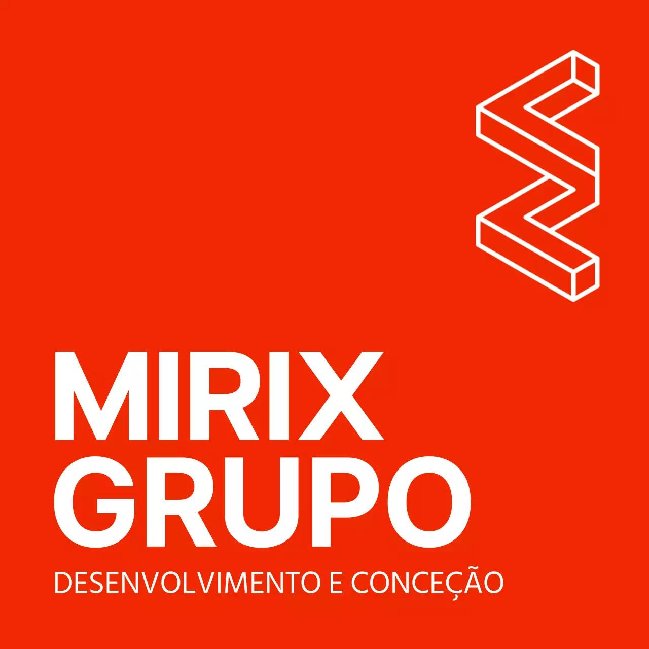 Sinal de empresa de design simples