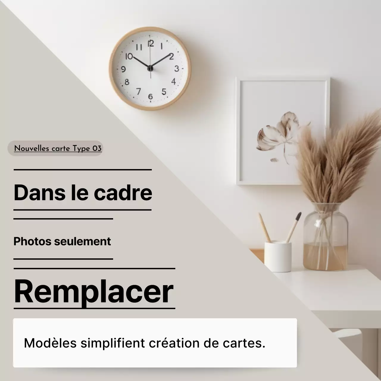 Proposition de cadre simple vert et blanc pour la toile de fond de la photo