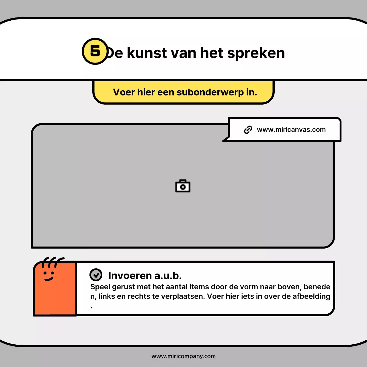 Schattige karaktervormpjes in oranje en blauwe conceptkaartenNews Kit