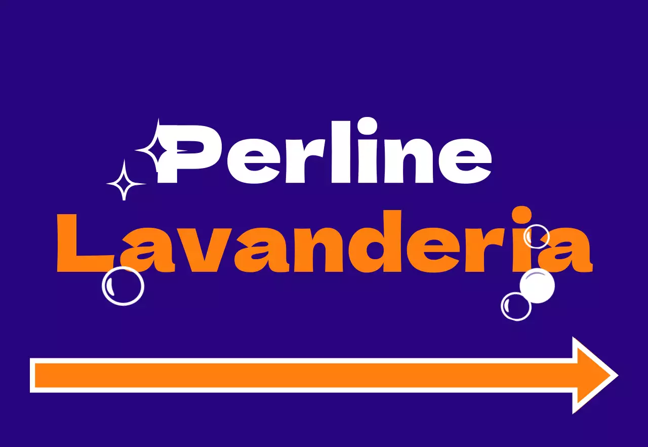 Insegna di facile lettura con testo in blu, giallo, arancione e bianco e illustrazioni a pois, stelle e frecce.