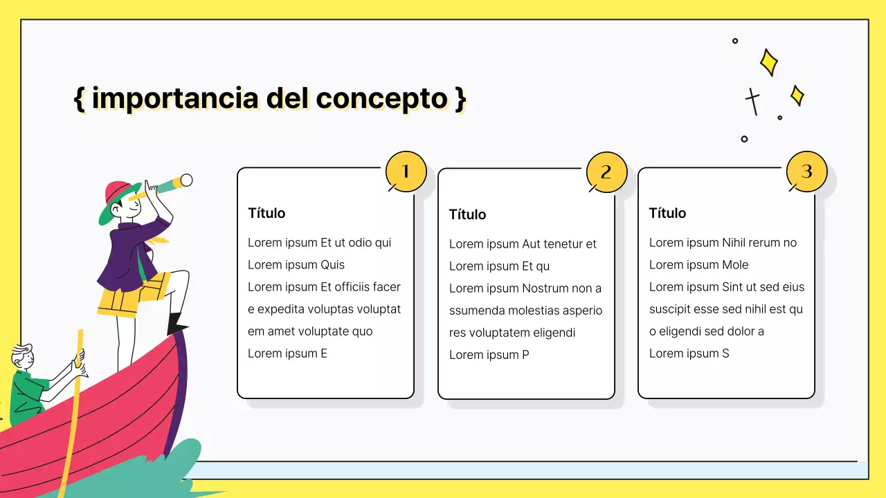 Propuestas conceptuales ilustradas con simpáticos personajes de pastel de Elo