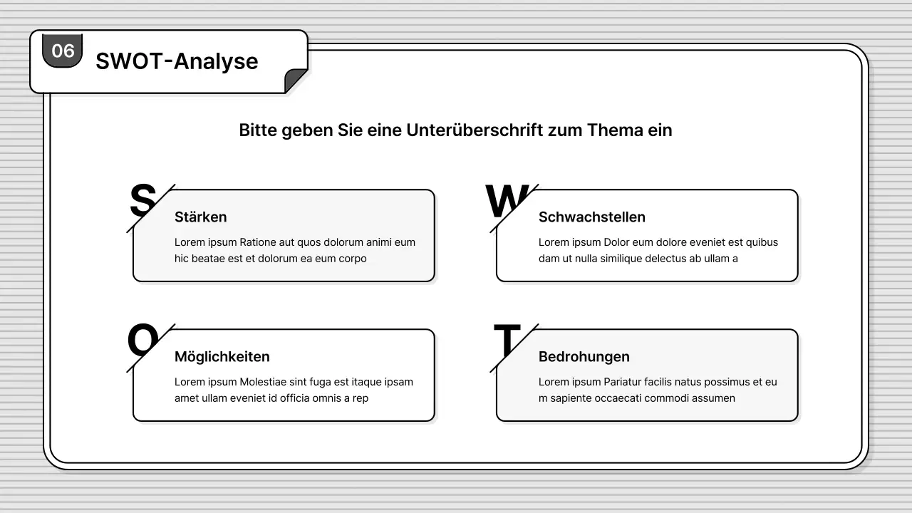 Schwarz und weiß, leicht zu bearbeiten, einfacher Business-Illustrationsstil