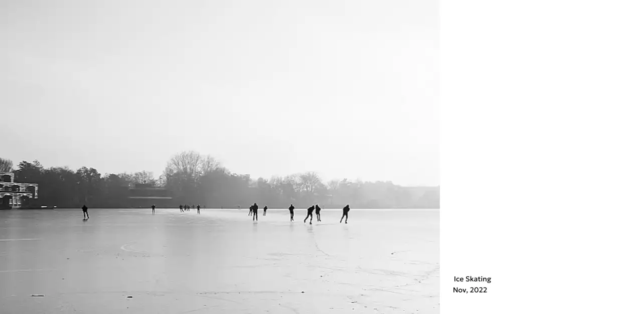 すっきりとした都会的な雰囲気のフォトカレンダー
