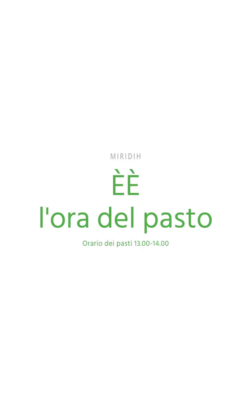 Simpatico calendario da tavolo illustrato verde a tema famiglia