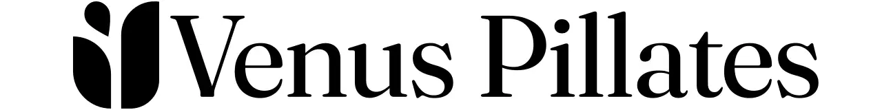 Kombination aus blumigem Markenlogo und Titel